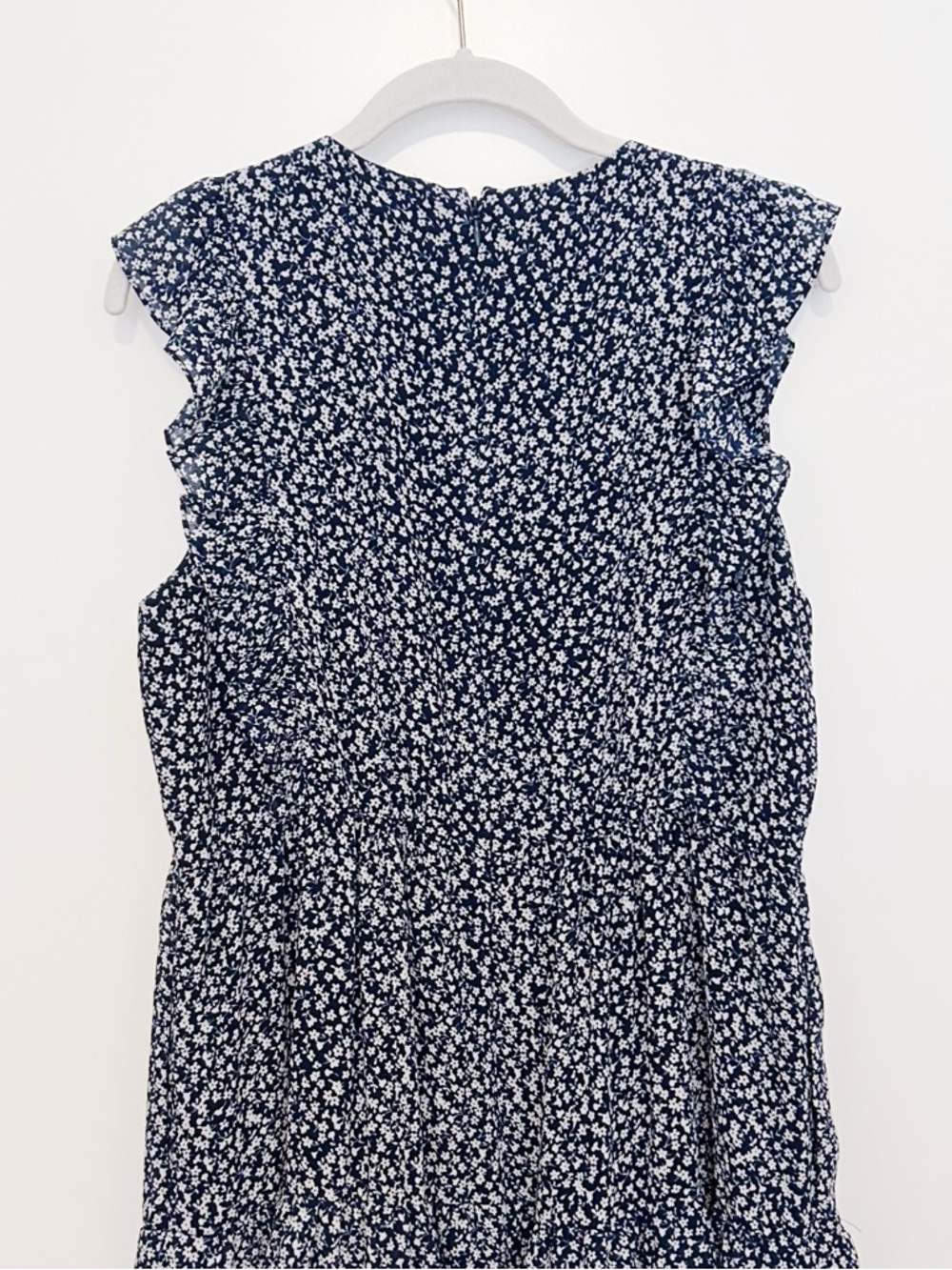 J. Crew Factory Floral Ruffle Maxi Dress - Picture 5 of 7